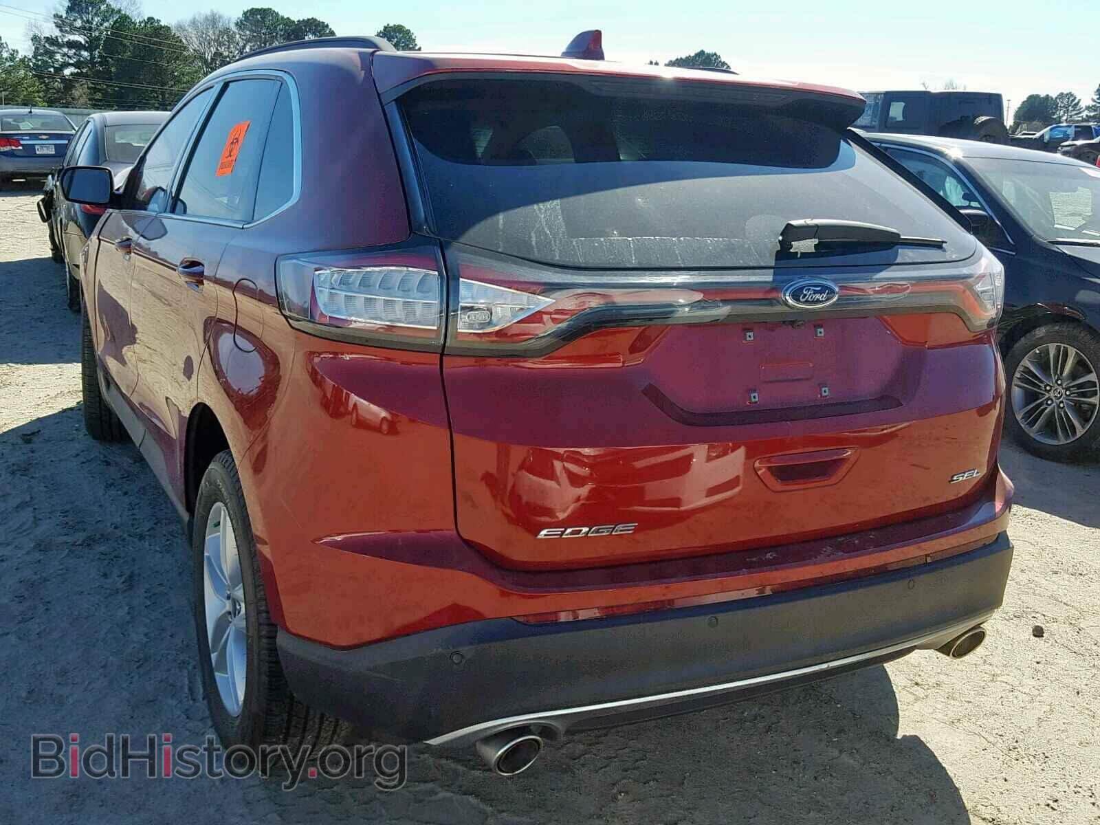 2016 FORD EDGE SEL - VIN: 2FMPK3J80GBC36733 - Фото 3