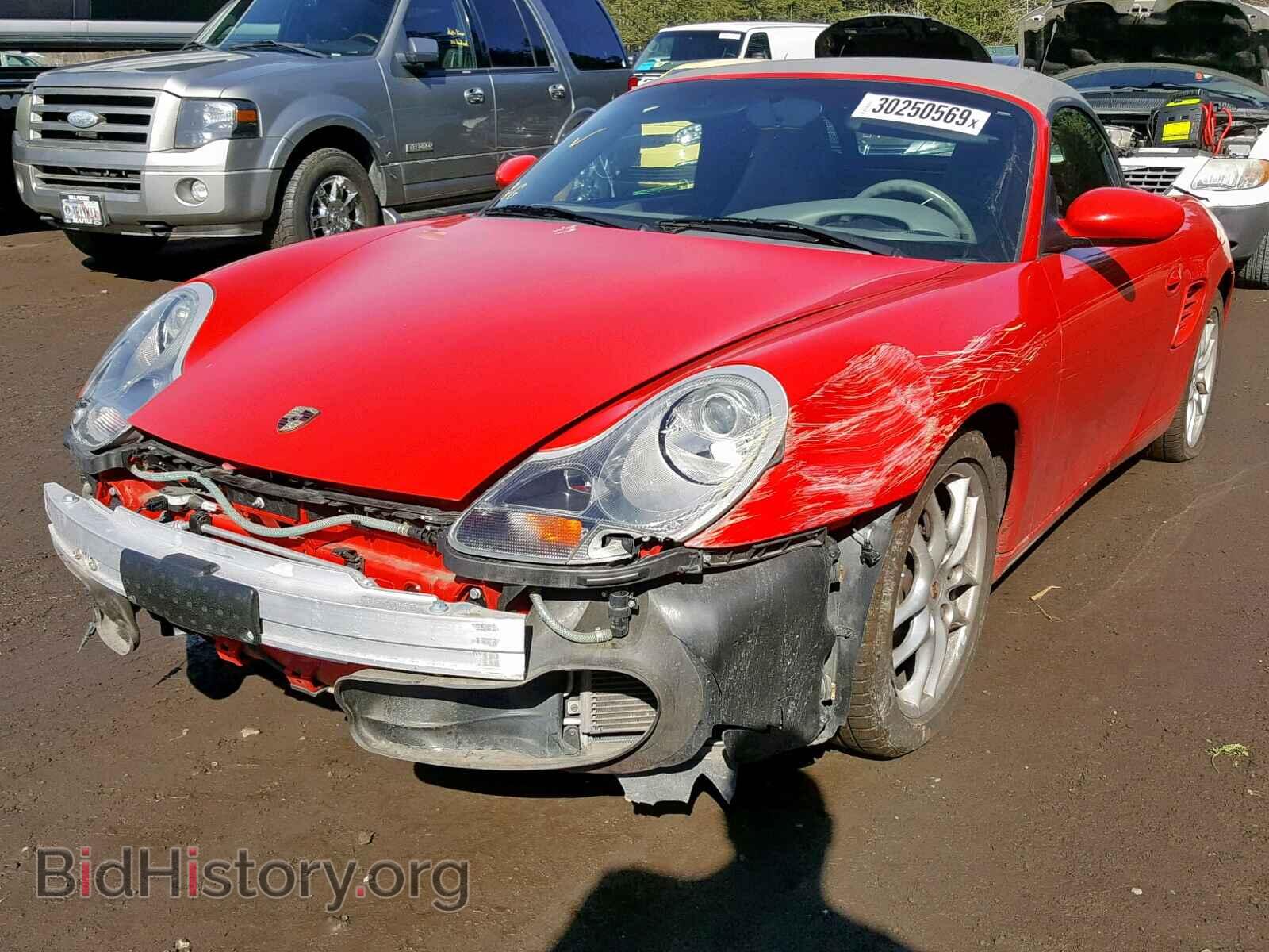 2004 PORSCHE BOXSTER - VIN: WP0CA29834U621519 - Фото 2