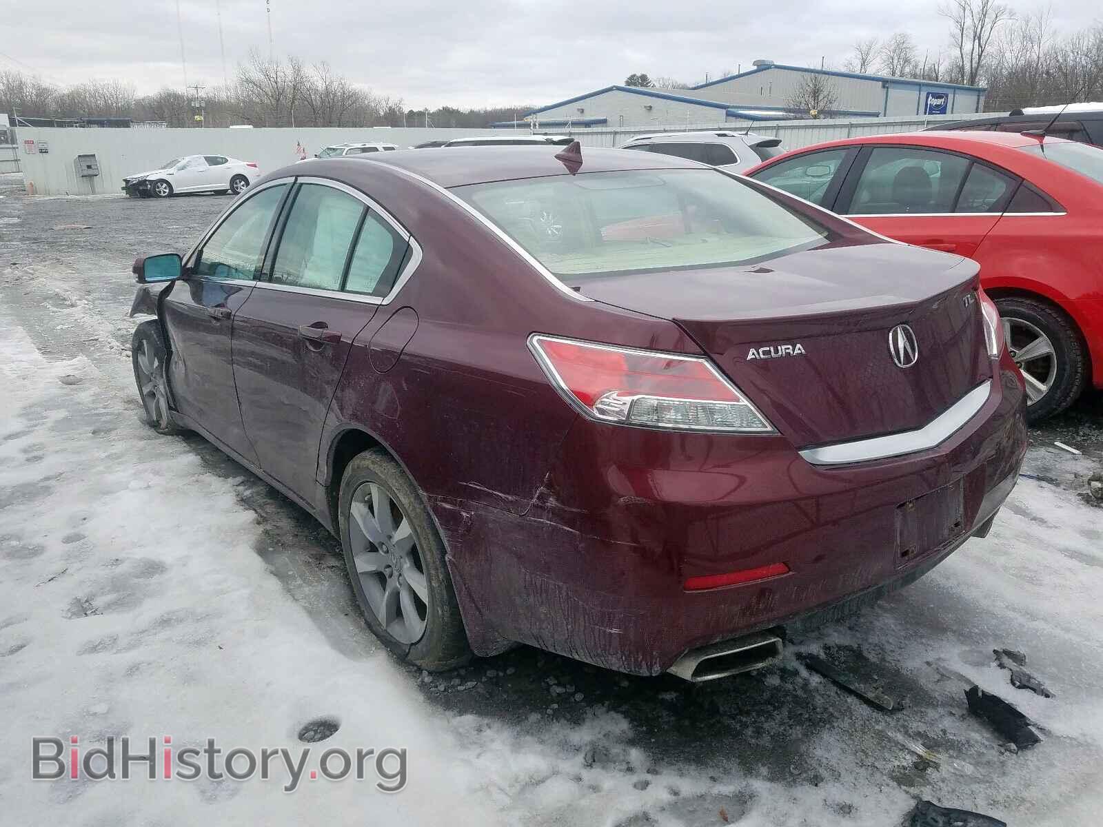 2012 ACURA TL - VIN: 19UUA8F52CA017009 - Фото 3