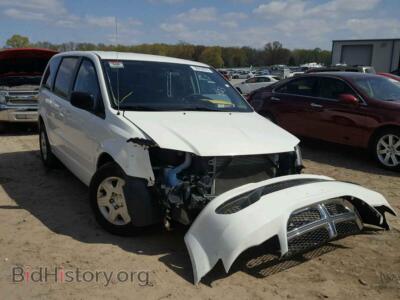 2011 Dodge CARAVAN Grand Cara, белый — VIN 2D4RN4DG9BR628903, Copart