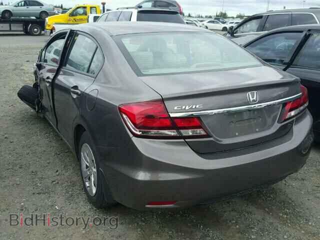 2014 HONDA CIVIC - VIN: 19XFB2F50EE238626 - Фото 3