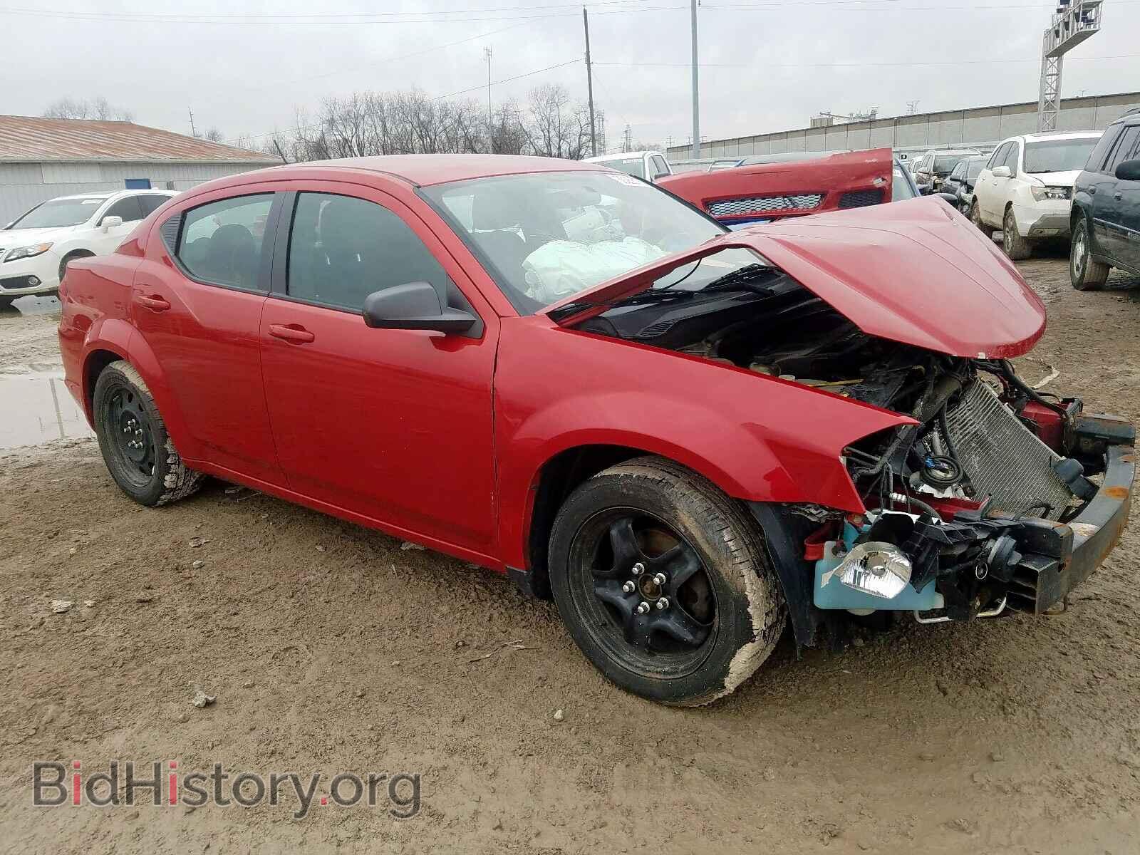 Photo 1C3CDZAB8CN165215 - DODGE AVENGER 2012