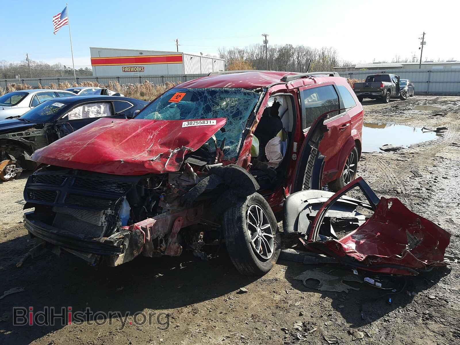 2018 DODGE JOURNEY - VIN: 3C4PDCAB5JT209243 - Фото 2