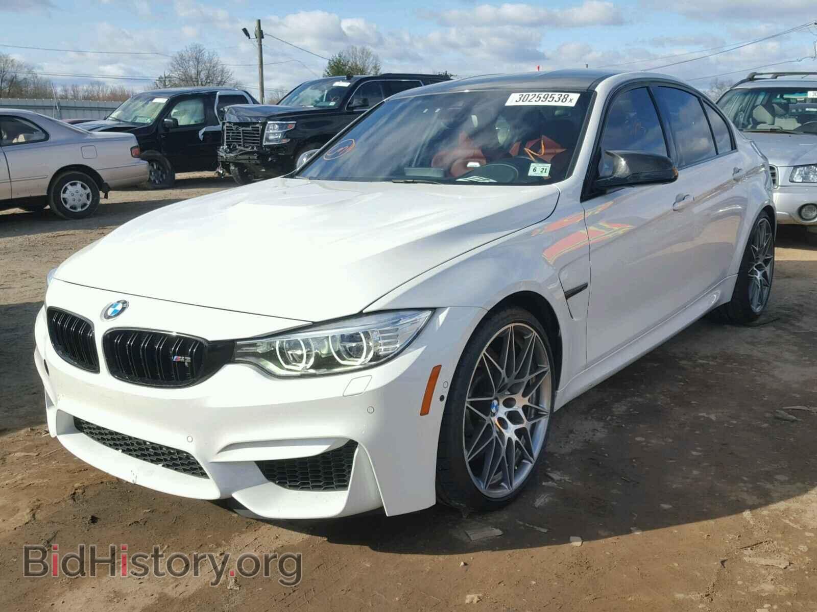 2016 BMW M3 - VIN: WBS8M9C5XG5E68605 - Фото 2