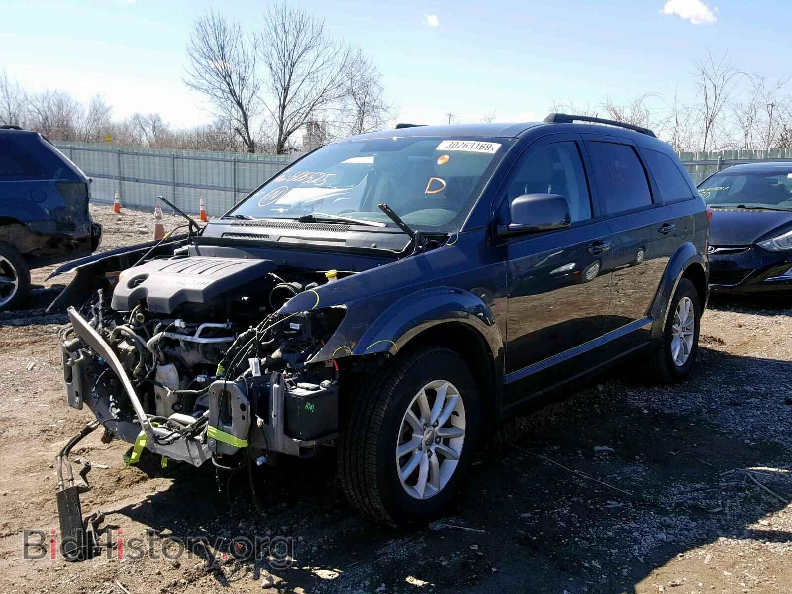 2015 DODGE JOURNEY SX - VIN: 3C4PDDBG7FT606525 - Фото 2