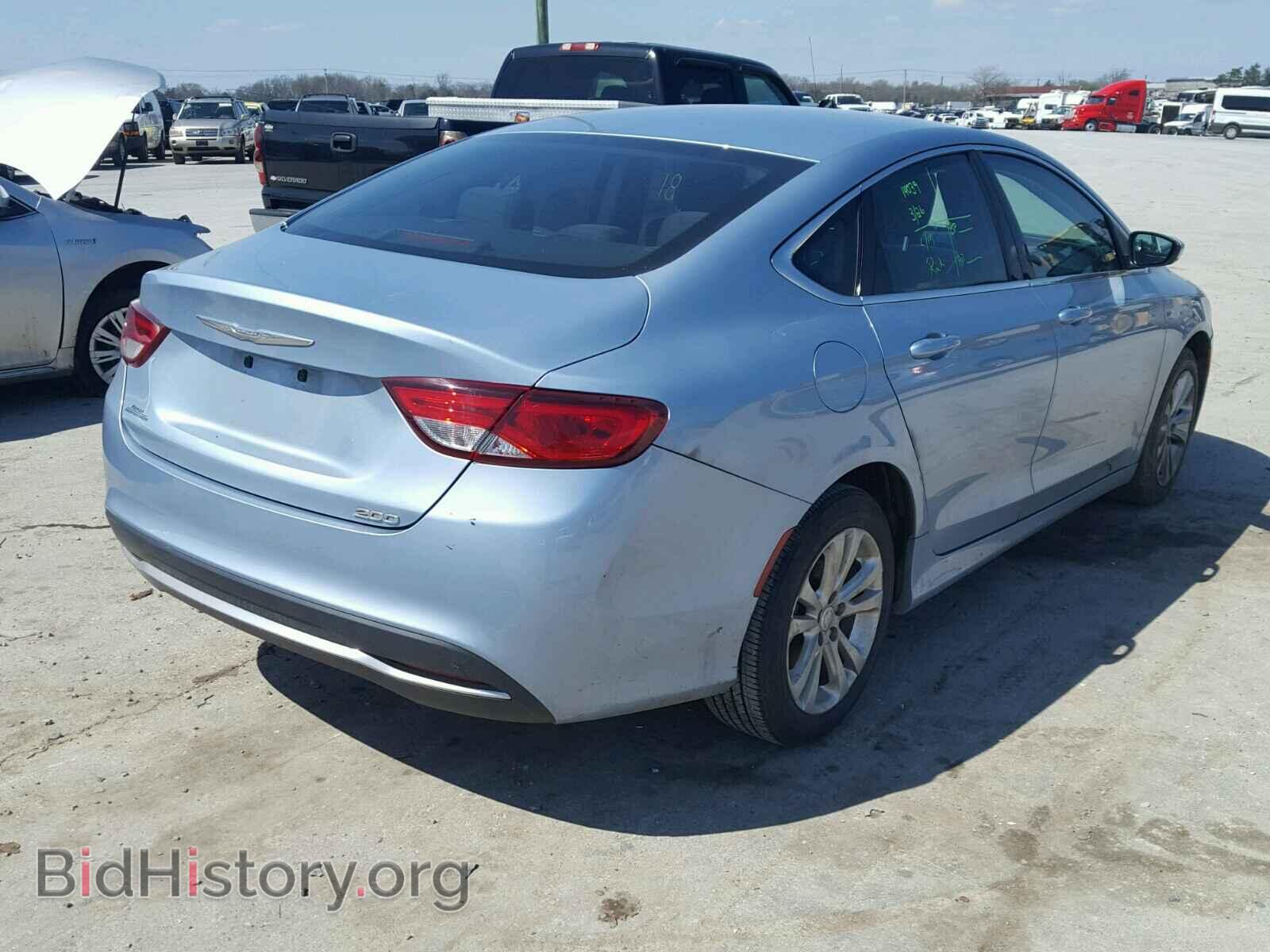 2015 CHRYSLER 200 - VIN: 1C3CCCAB4FN735411 - Фото 4