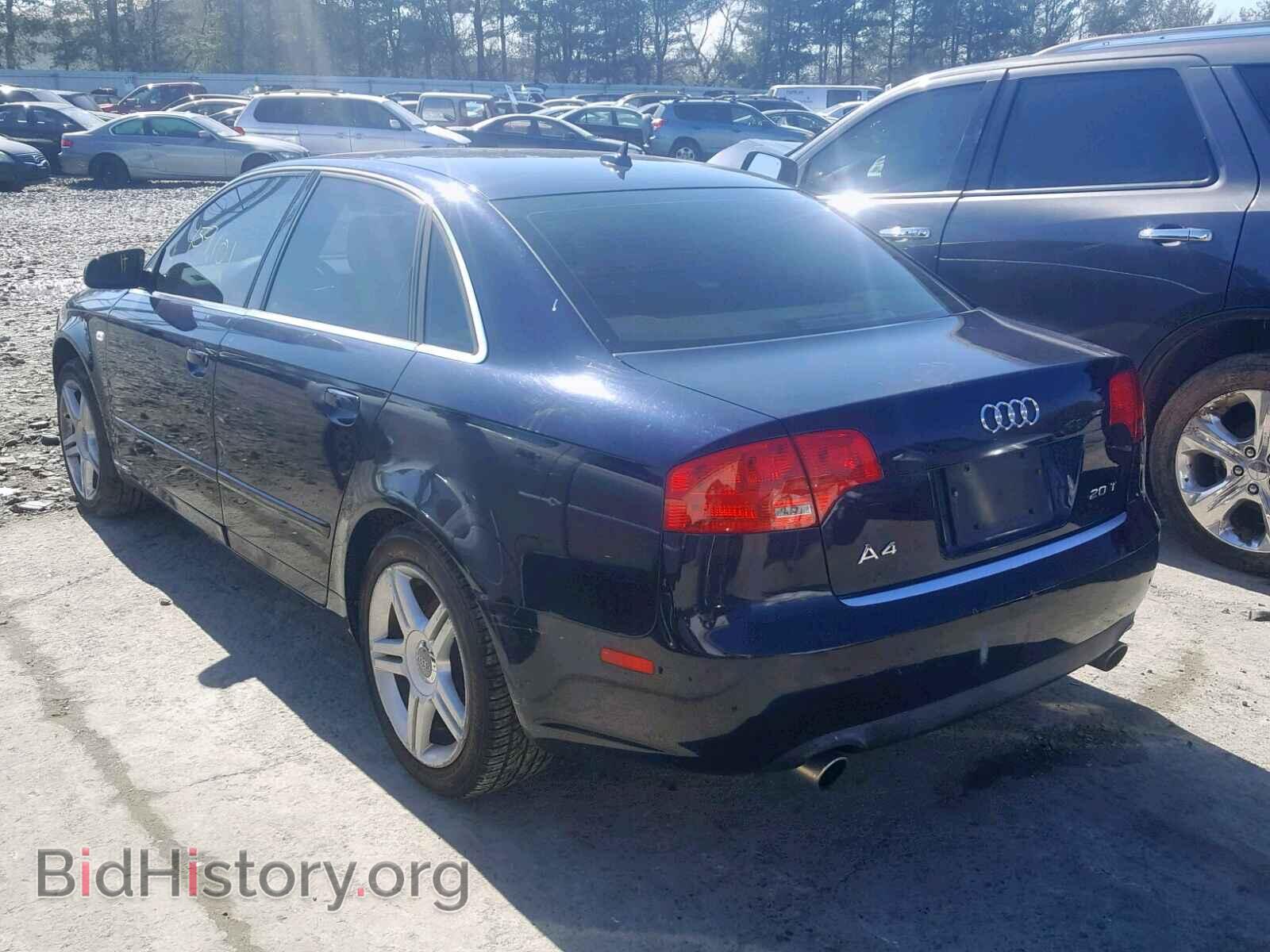 2007 AUDI A4 - VIN: WAUDF78E37A047856 - Фото 3