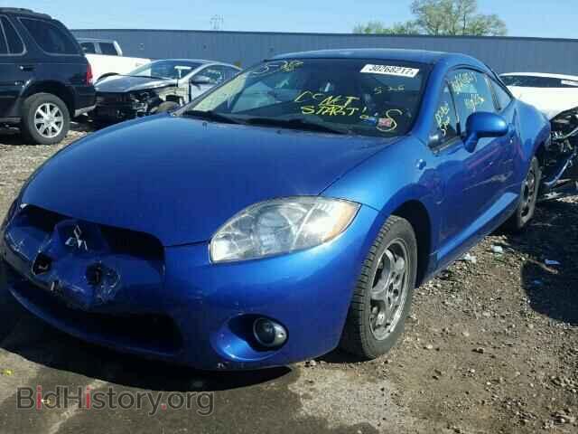 2006 MITSUBISHI ECLIPSE - VIN: 4A3AK34T06E041824 - Фото 2