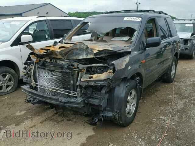 2006 HONDA PILOT - VIN: 2HKYF18676H520689 - Фото 2