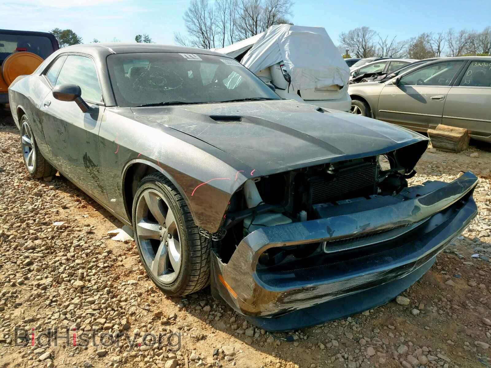 Photo 2C3CDYAG6EH153775 - DODGE CHALLENGER 2014