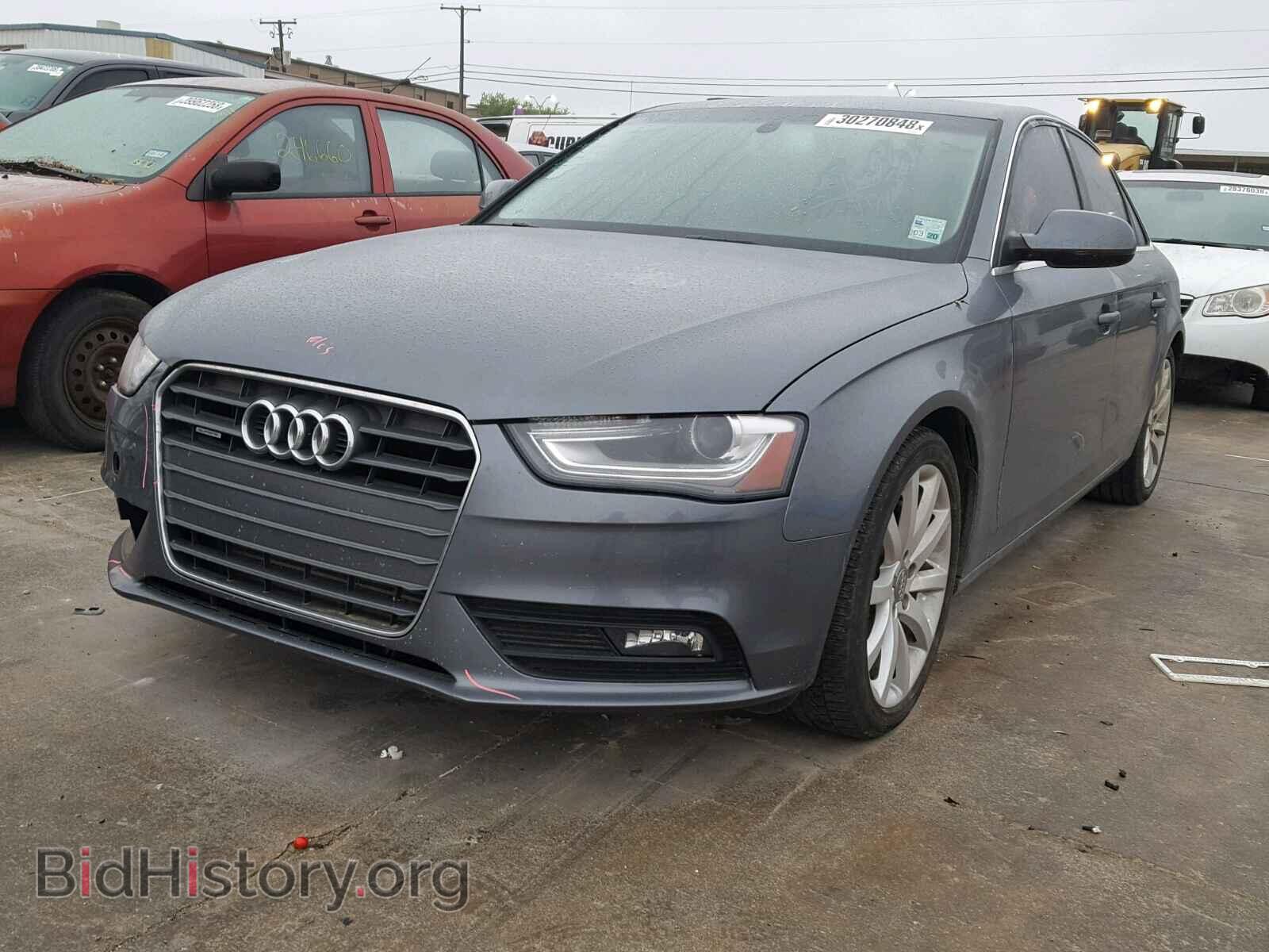 2013 AUDI A4 - VIN: WAUFFAFL9DN005705 - Фото 2