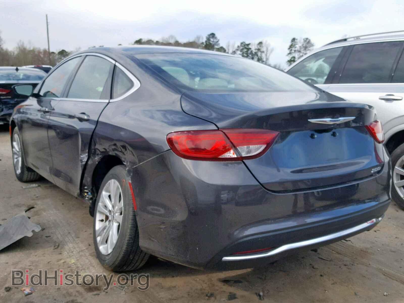 2016 CHRYSLER 200 - VIN: 1C3CCCAB5GN112493 - Photo 3