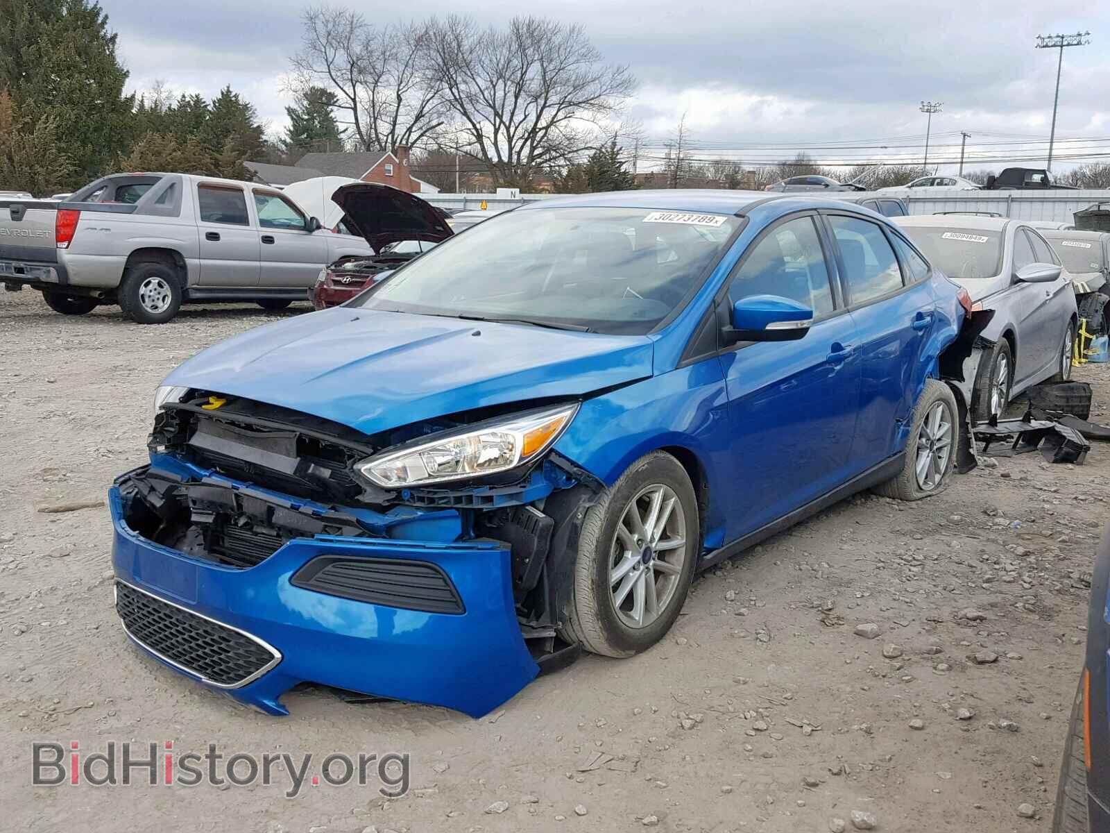 2016 FORD FOCUS SE - VIN: 1FADP3F21GL357077 - Фото 2