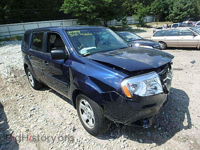 Фотография 5FNYF4H29DB062793 - HONDA PILOT 2013