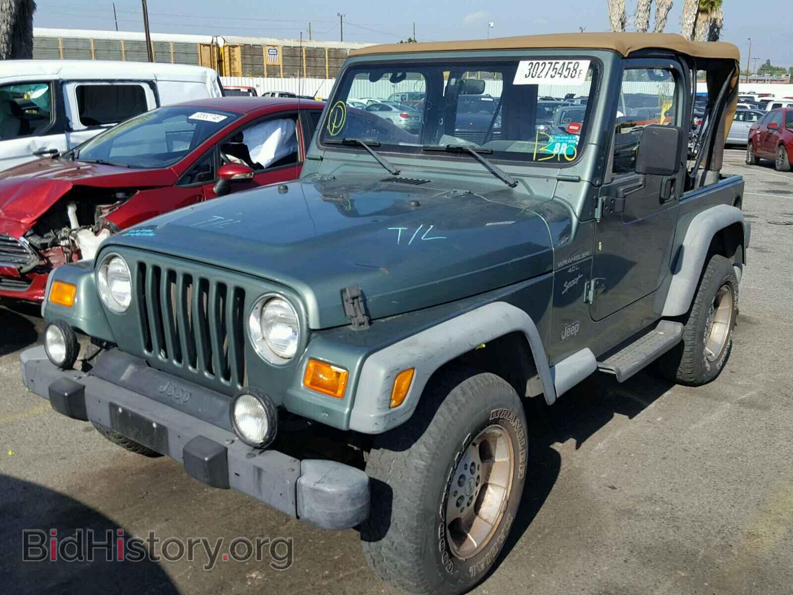 2000 JEEP WRANGLER - VIN: 1J4FA49S0YP778184 - Фото 2