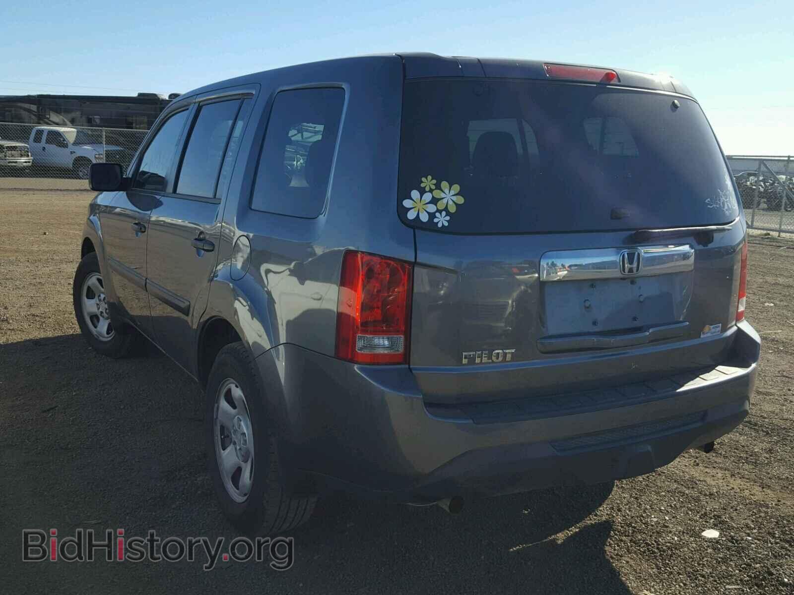 2013 HONDA PILOT - VIN: 5FNYF3H21DB038000 - Фото 3