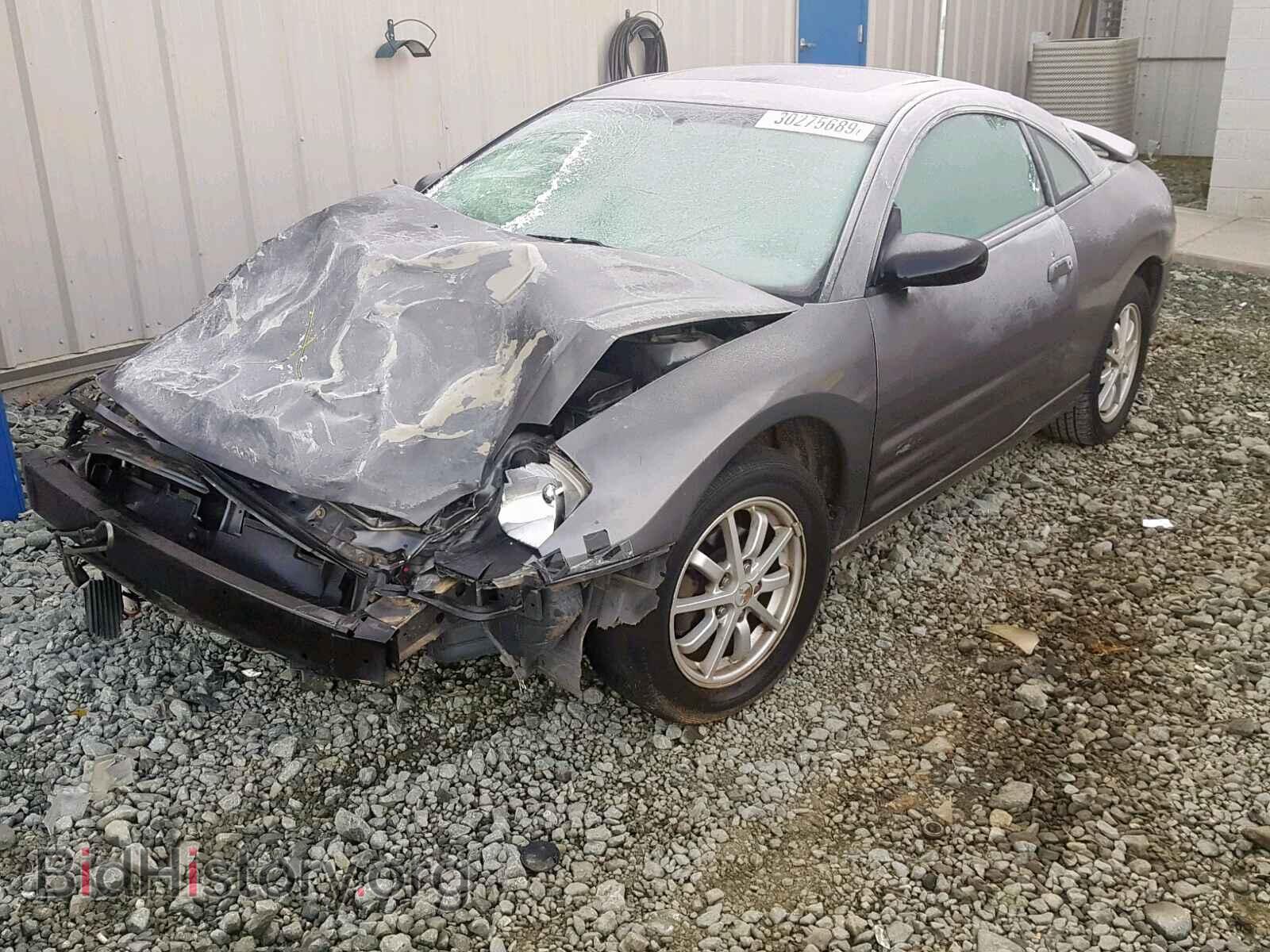 2002 MITSUBISHI ECLIPSE - VIN: 4A3AC44G22E014303 - Фото 2