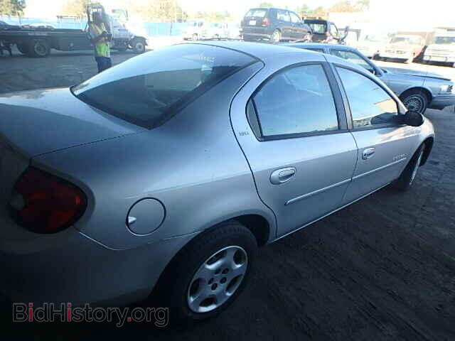 2001 DODGE NEON - VIN: 1B3ES46C21D205355 - Фото 4