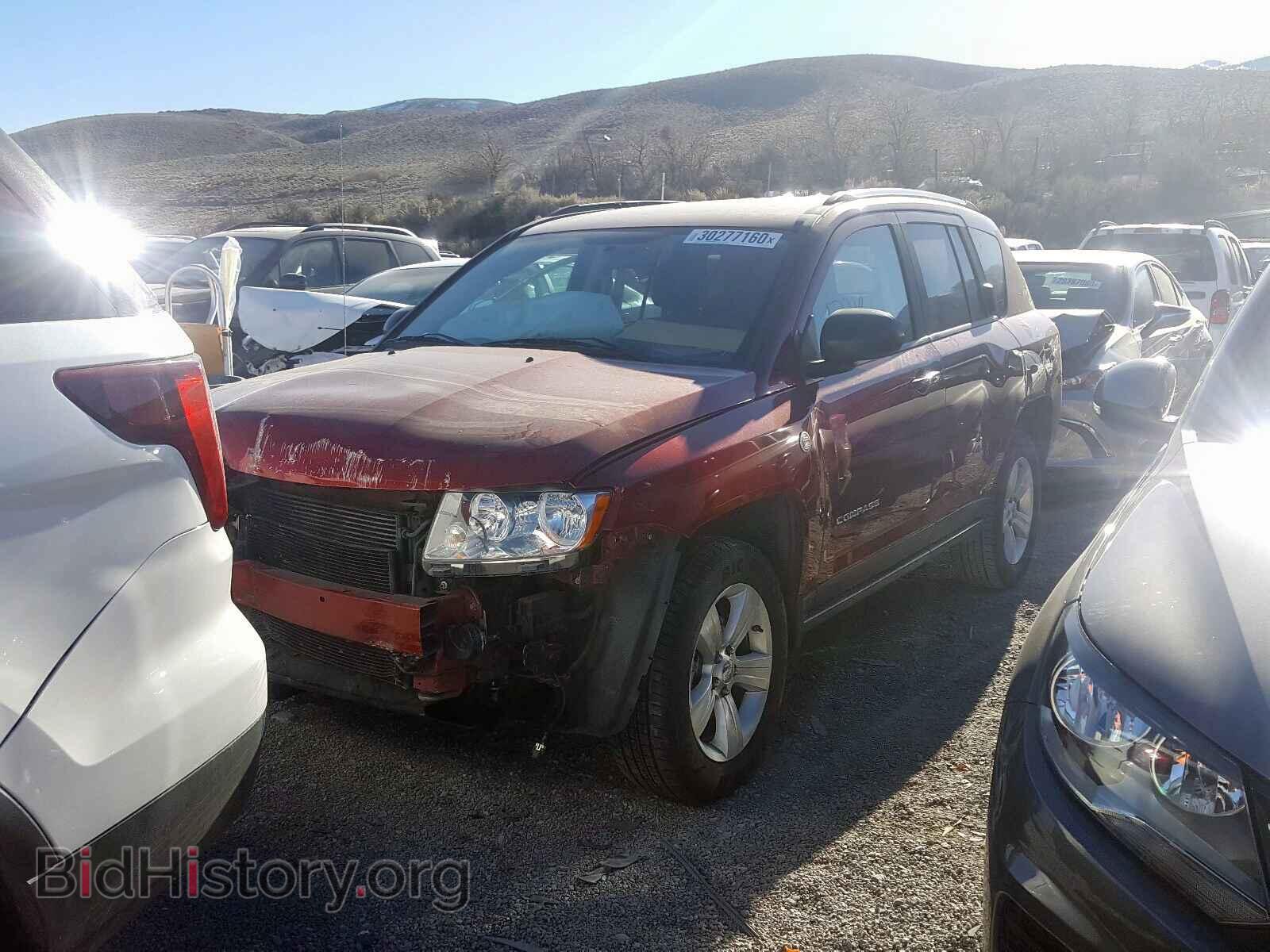 2012 JEEP COMPASS - VIN: 1C4NJDBB6CD705486 - Фото 2