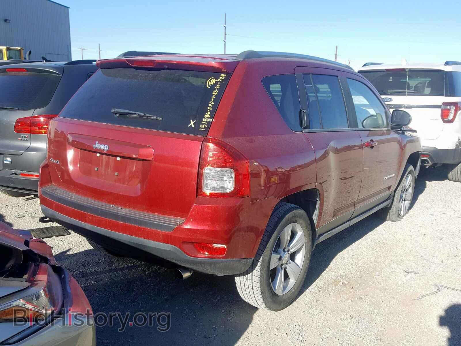 2012 JEEP COMPASS - VIN: 1C4NJDBB6CD705486 - Фото 4