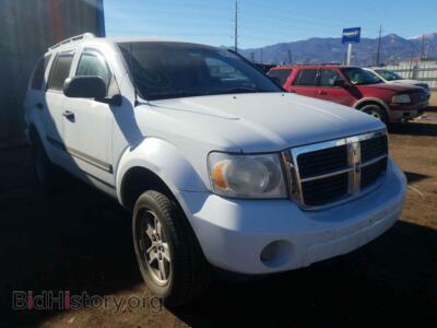 2007 Dodge DURANGO Durango SL, белый — VIN 1D8HB48P27F521056, Copart