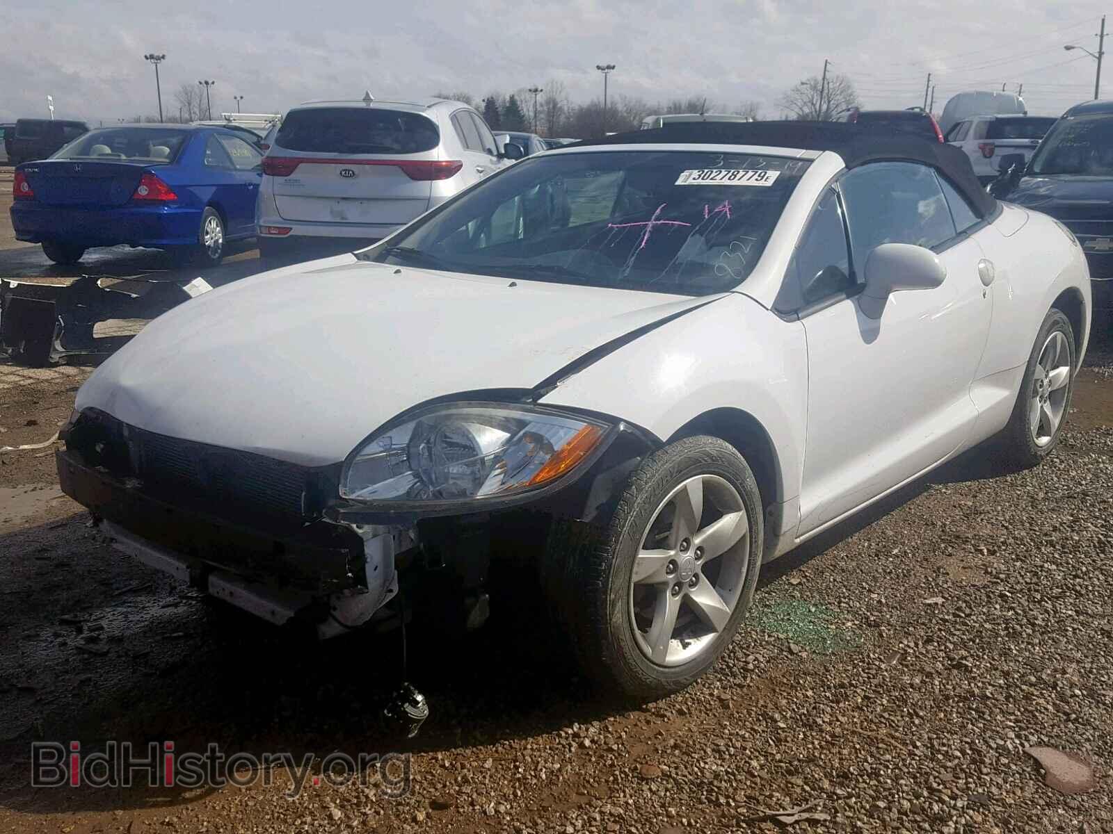 2008 MITSUBISHI ECLIPSE - VIN: 4A3AL25F98E018321 - Фото 2