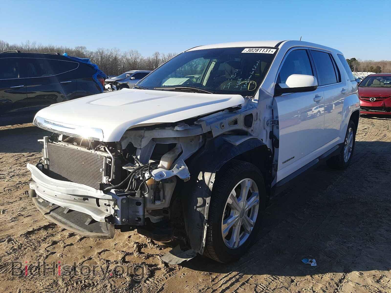 2017 GMC TERRAIN - VIN: 2GKALMEK5H6334285 - Фото 2