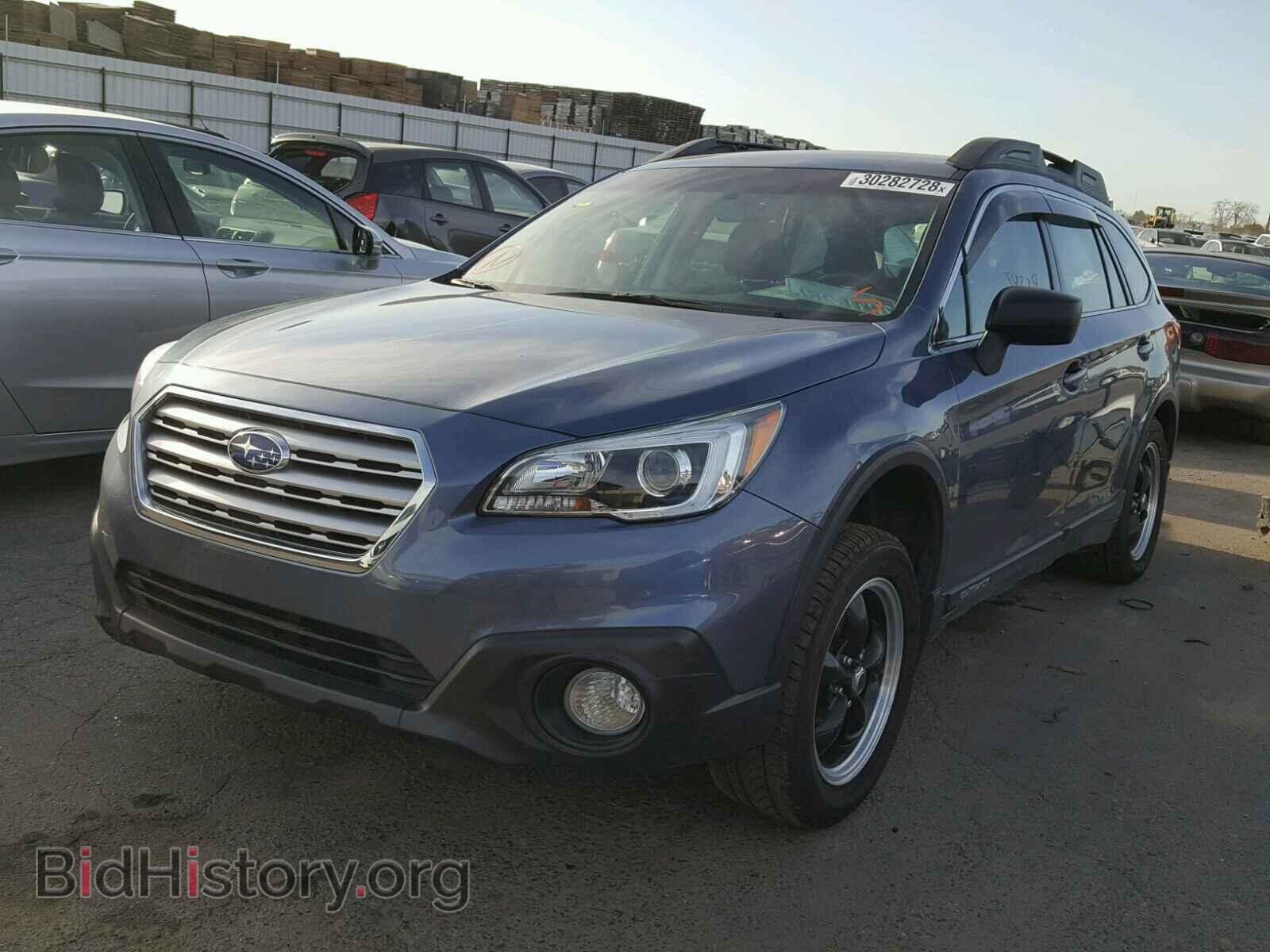2016 SUBARU OUTBACK - VIN: 4S4BSAAC6G3244922 - Фото 2