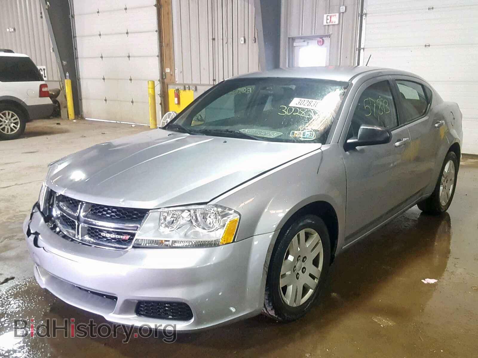 2013 DODGE AVENGER - VIN: 1C3CDZAB7DN613798 - Фото 2