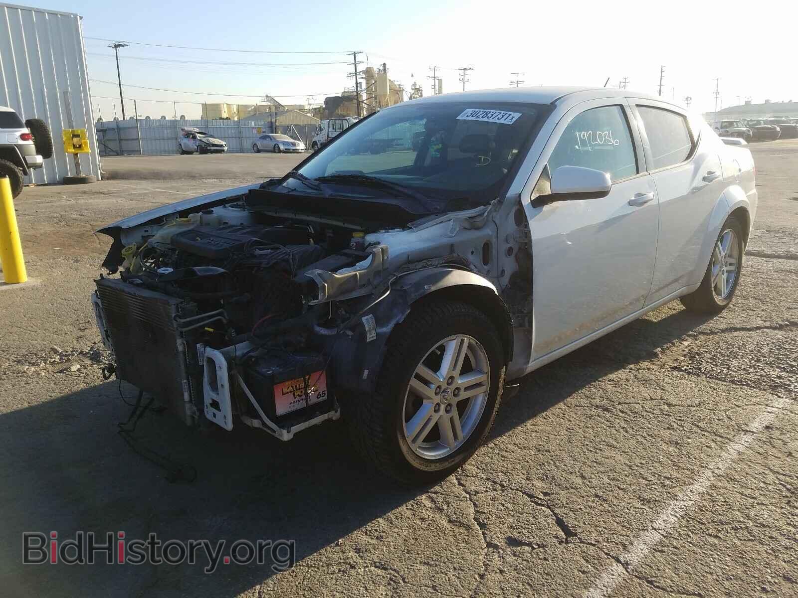 2010 DODGE AVENGER - VIN: 1B3CC5FBXAN134451 - Фото 2
