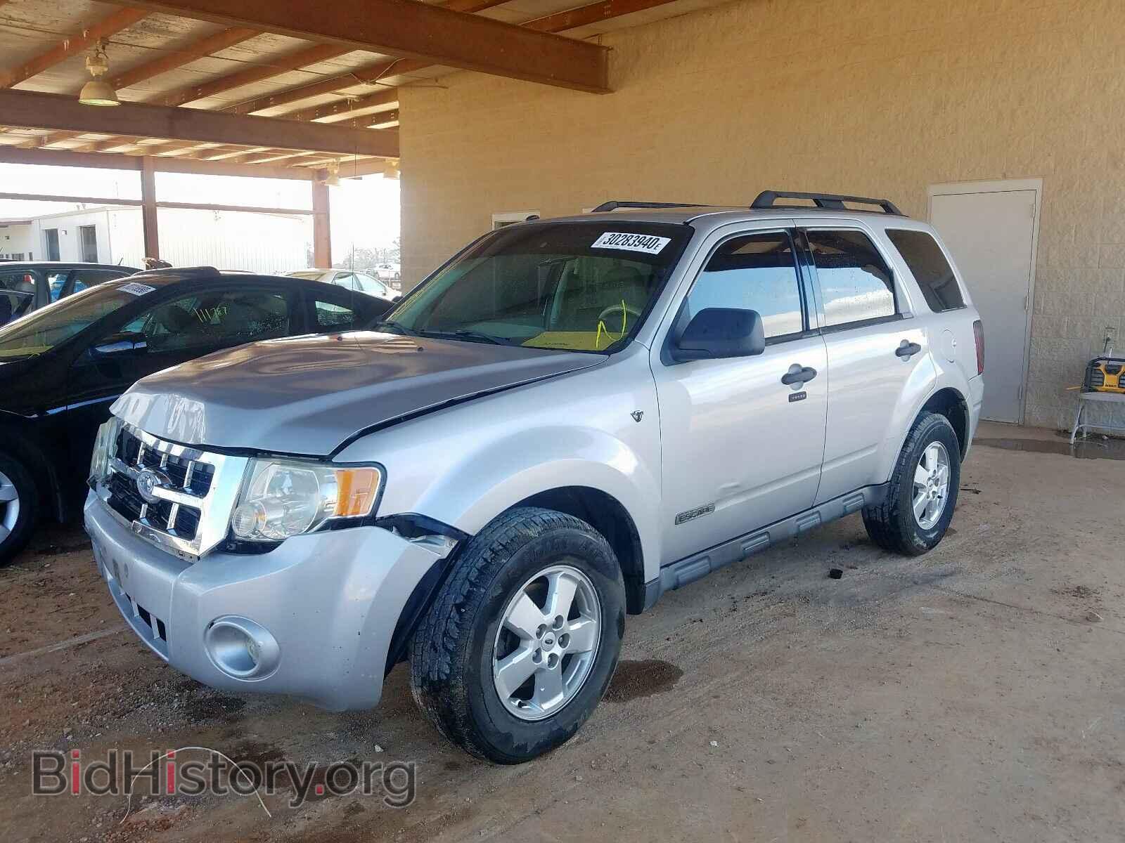2008 FORD ESCAPE - VIN: 1FMCU03168KD99787 - Фото 2