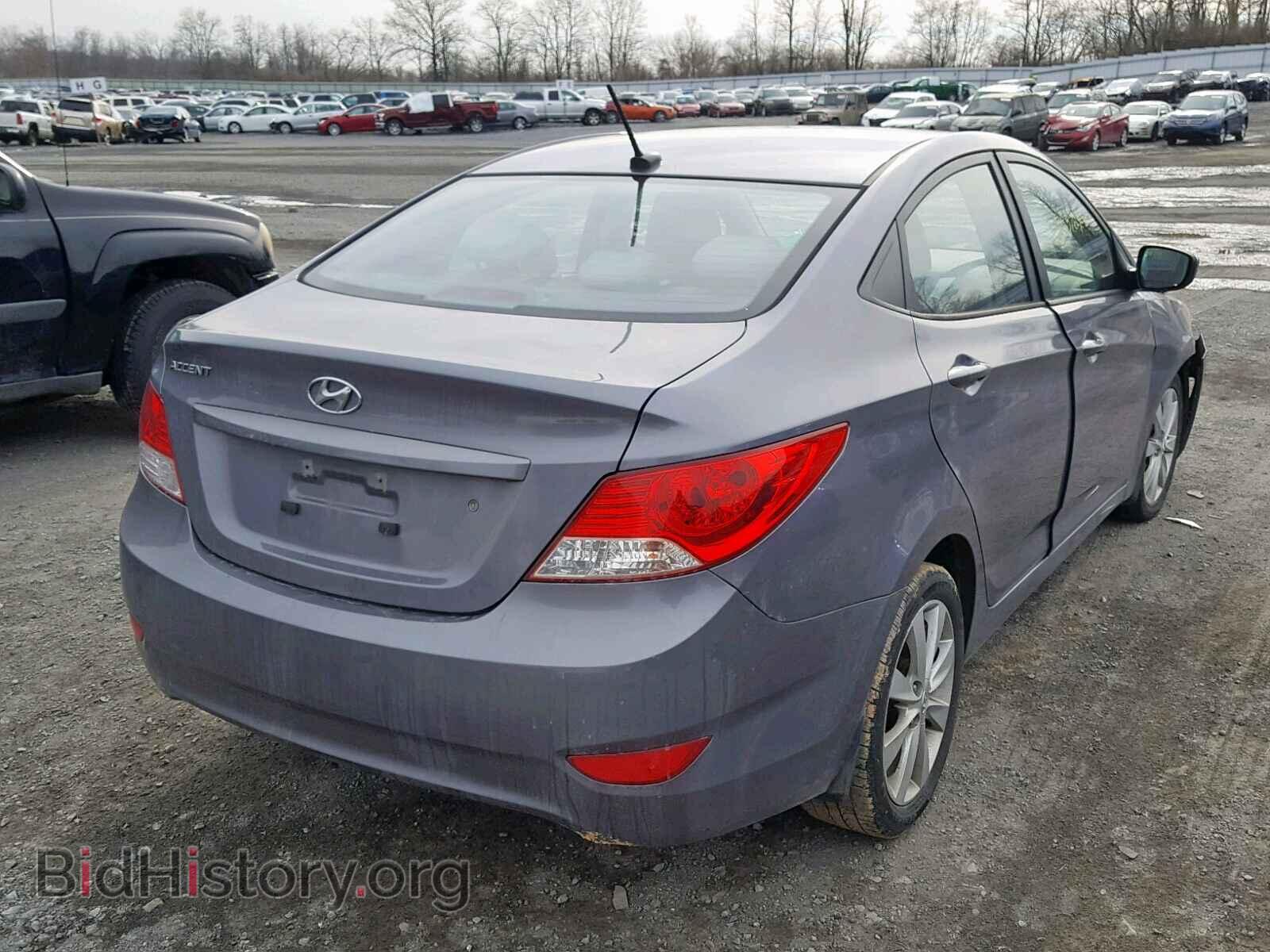 2014 HYUNDAI ACCENT - VIN: KMHCU4AE2EU590264 - Фото 4