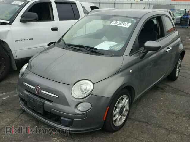 2012 FIAT 500 - VIN: 3C3CFFAR8CT124346 - Фото 2