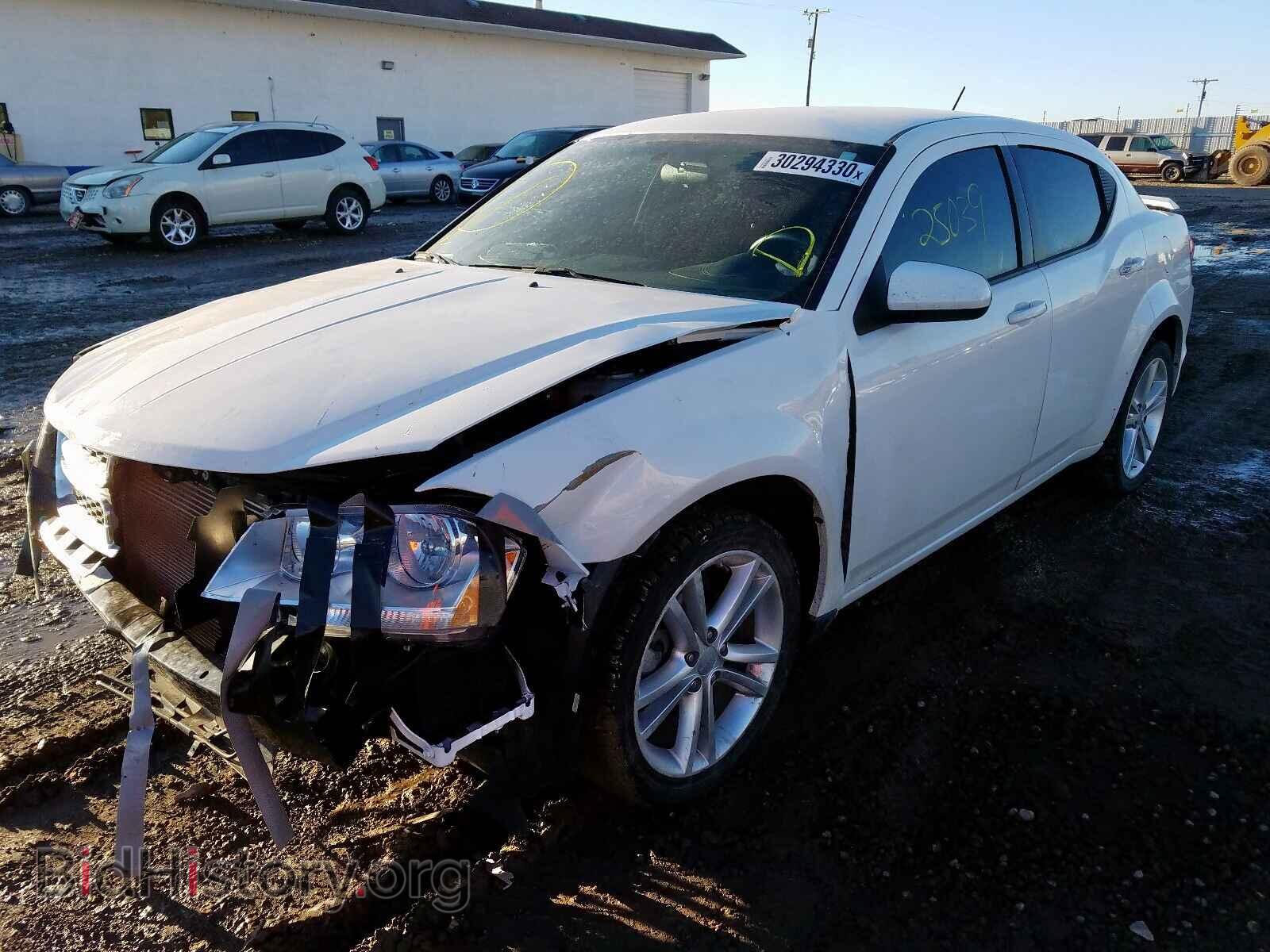 2012 DODGE AVENGER - VIN: 1C3CDZCB1CN198716 - Photo 2