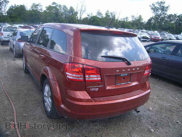 2014 DODGE JOURNEY - VIN: 3C4PDCAB1ET183844 - Фото 3