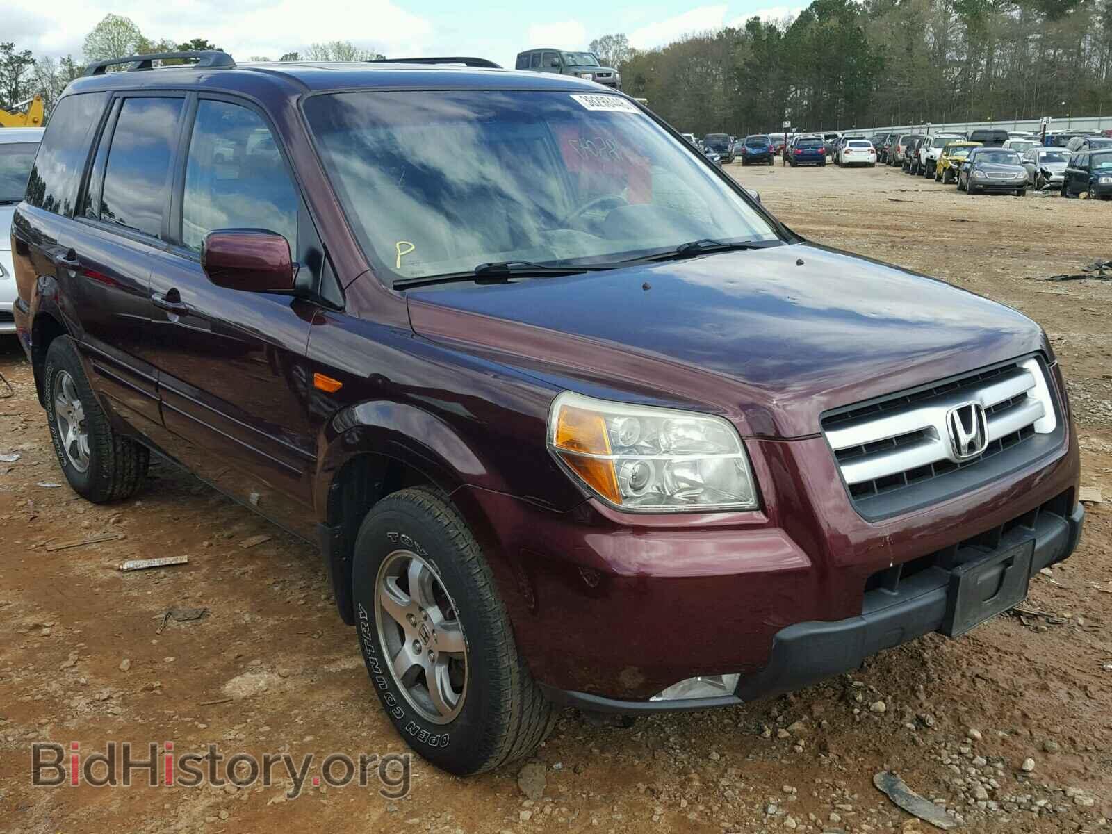 Фотография 5FNYF28787B012861 - HONDA PILOT 2007