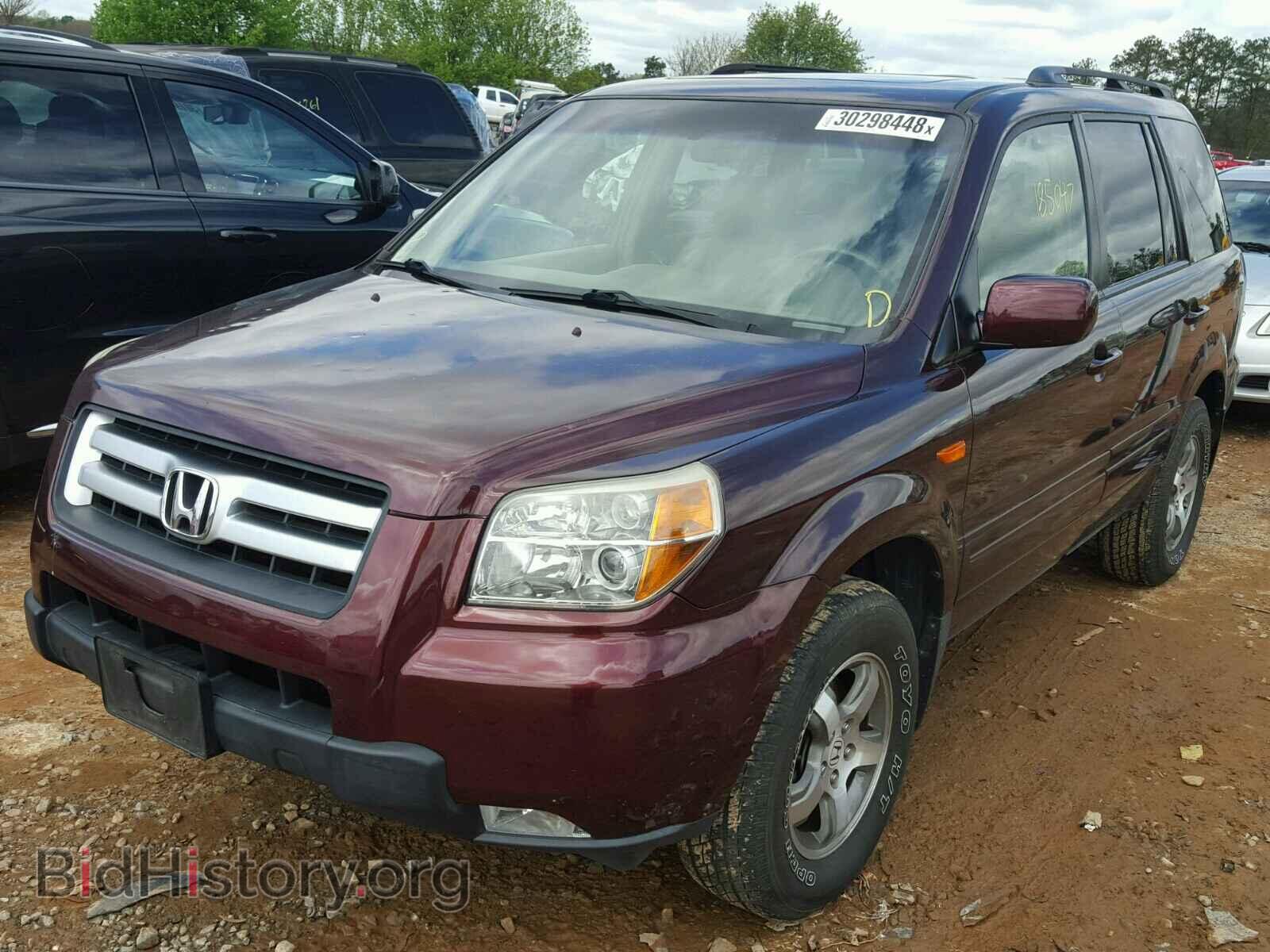 2007 HONDA PILOT - VIN: 5FNYF28787B012861 - Фото 2