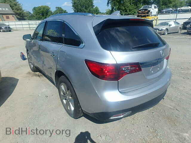 2014 ACURA MDX - VIN: 5FRYD4H89EB024393 - Фото 3