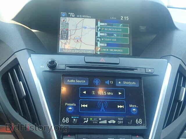 2014 ACURA MDX - VIN: 5FRYD4H89EB024393 - Фото 9