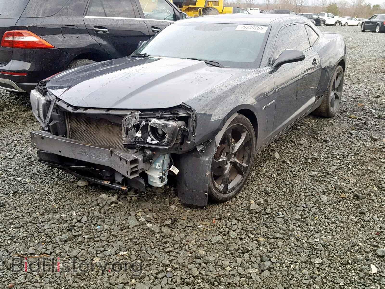 2013 CHEVROLET CAMARO - VIN: 2G1FC1E37D9152808 - Фото 2