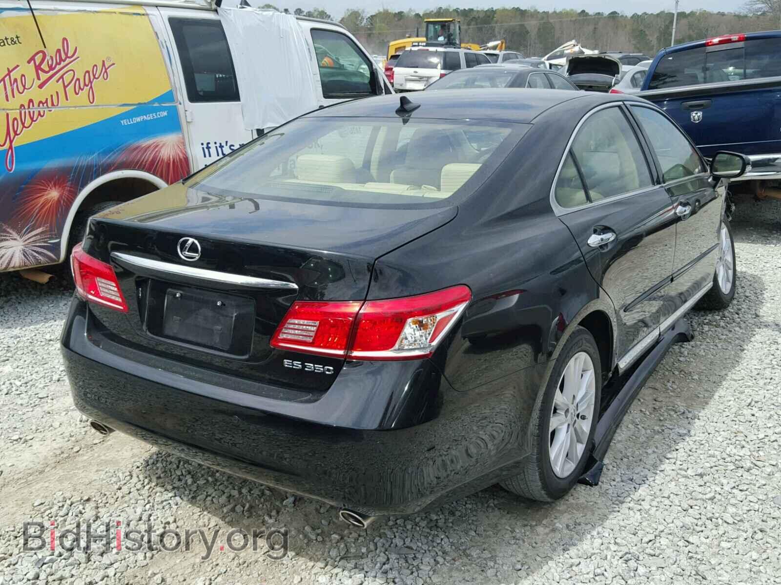 2011 LEXUS ES350 - VIN: JTHBK1EG4B2472559 - Фото 4