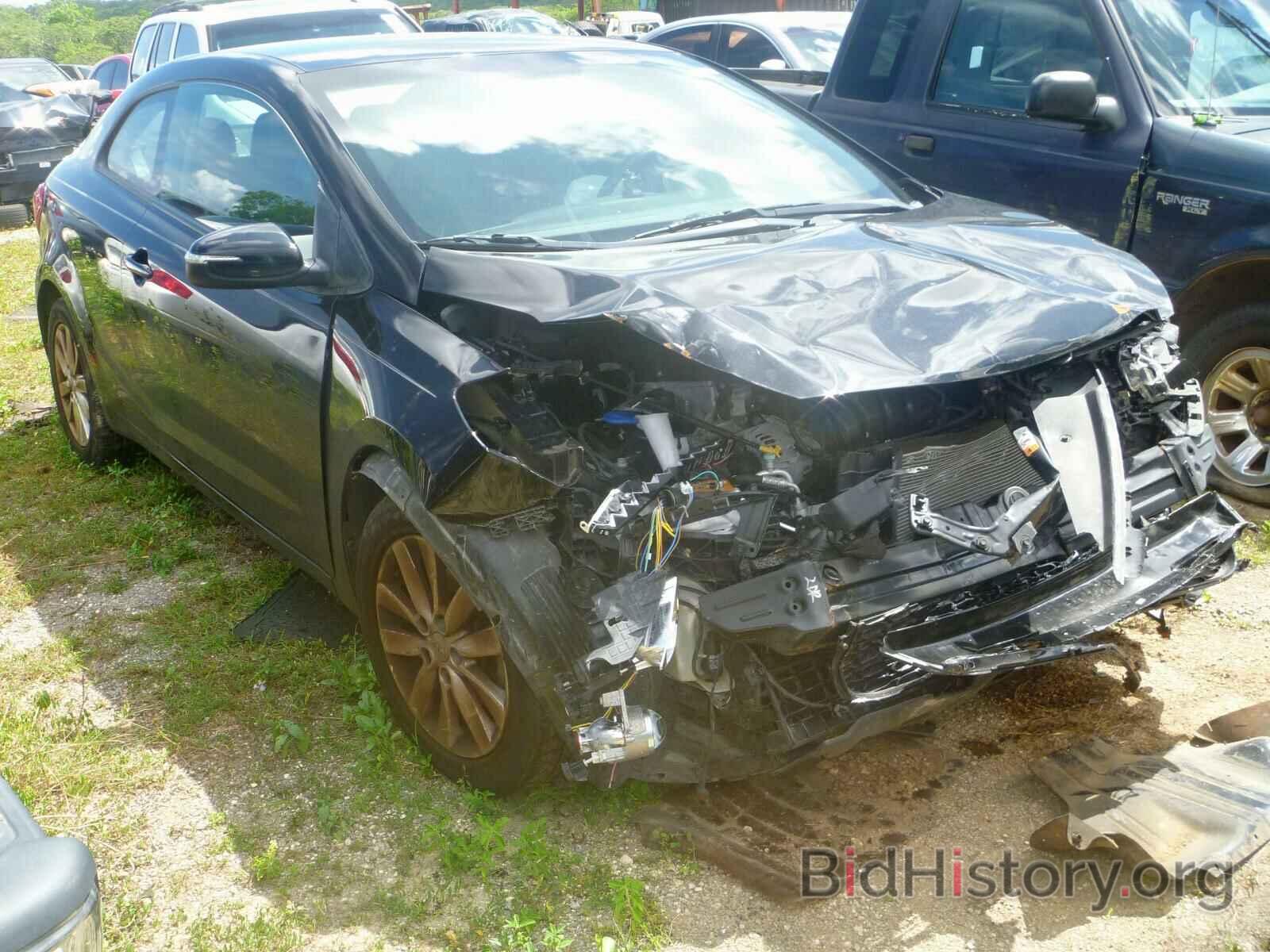 Photo KNAFX6A86E5223387 - KIA FORTE EX 2014