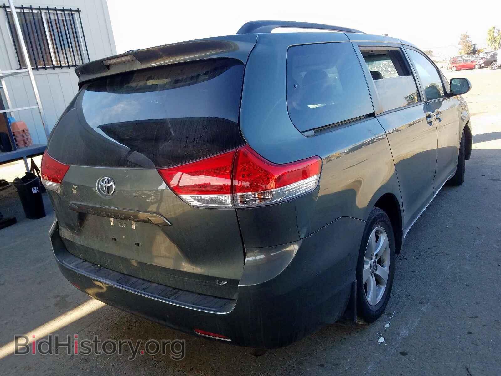 2013 TOYOTA SIENNA - VIN: 5TDKK3DC8DS385304 - Фото 4