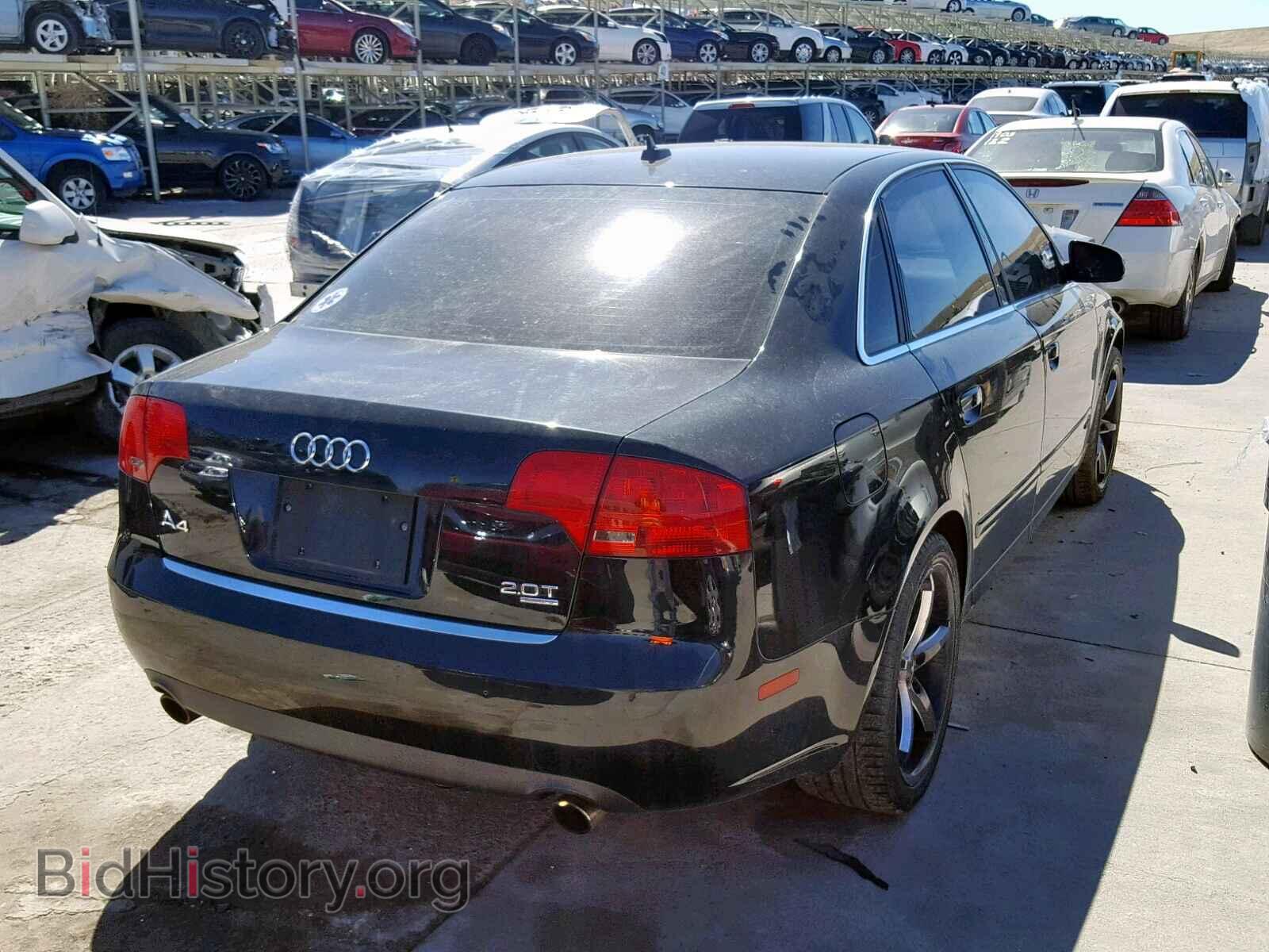 2007 AUDI A4 - VIN: WAUDF78E67A027777 - Фото 4