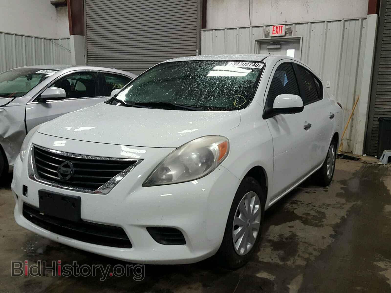 2012 NISSAN VERSA - VIN: 3N1CN7AP6CL932443 - Фото 2