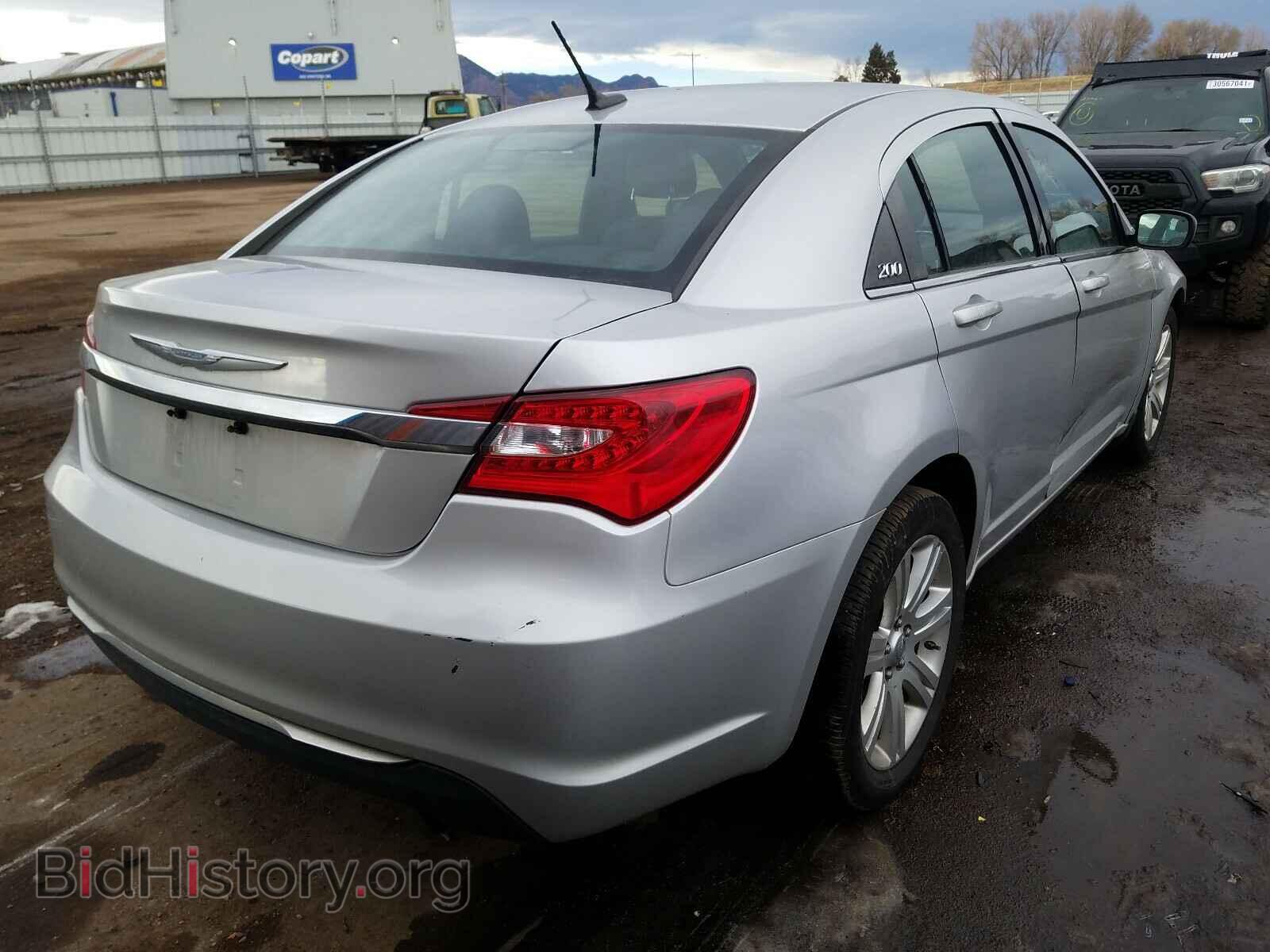 2012 CHRYSLER 200 - VIN: 1C3CCBAB0CN332001 - Фото 4