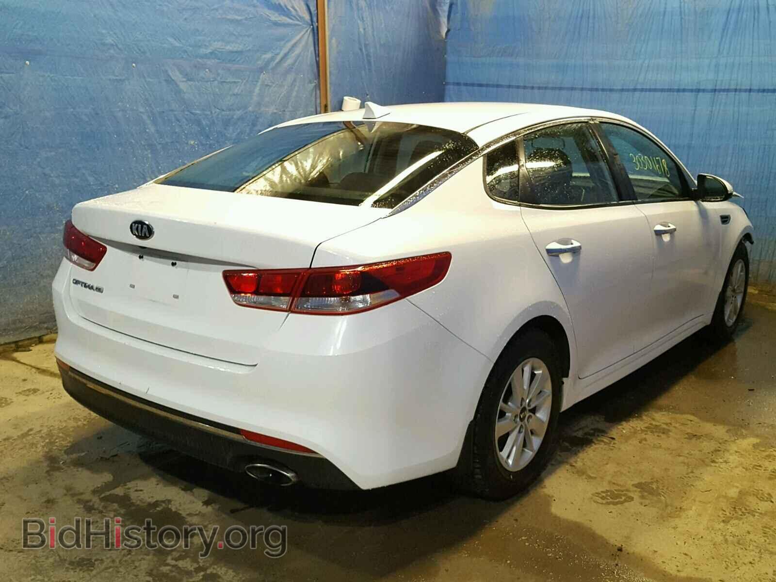2017 KIA OPTIMA - VIN: 5XXGT4L36HG166326 - Фото 4