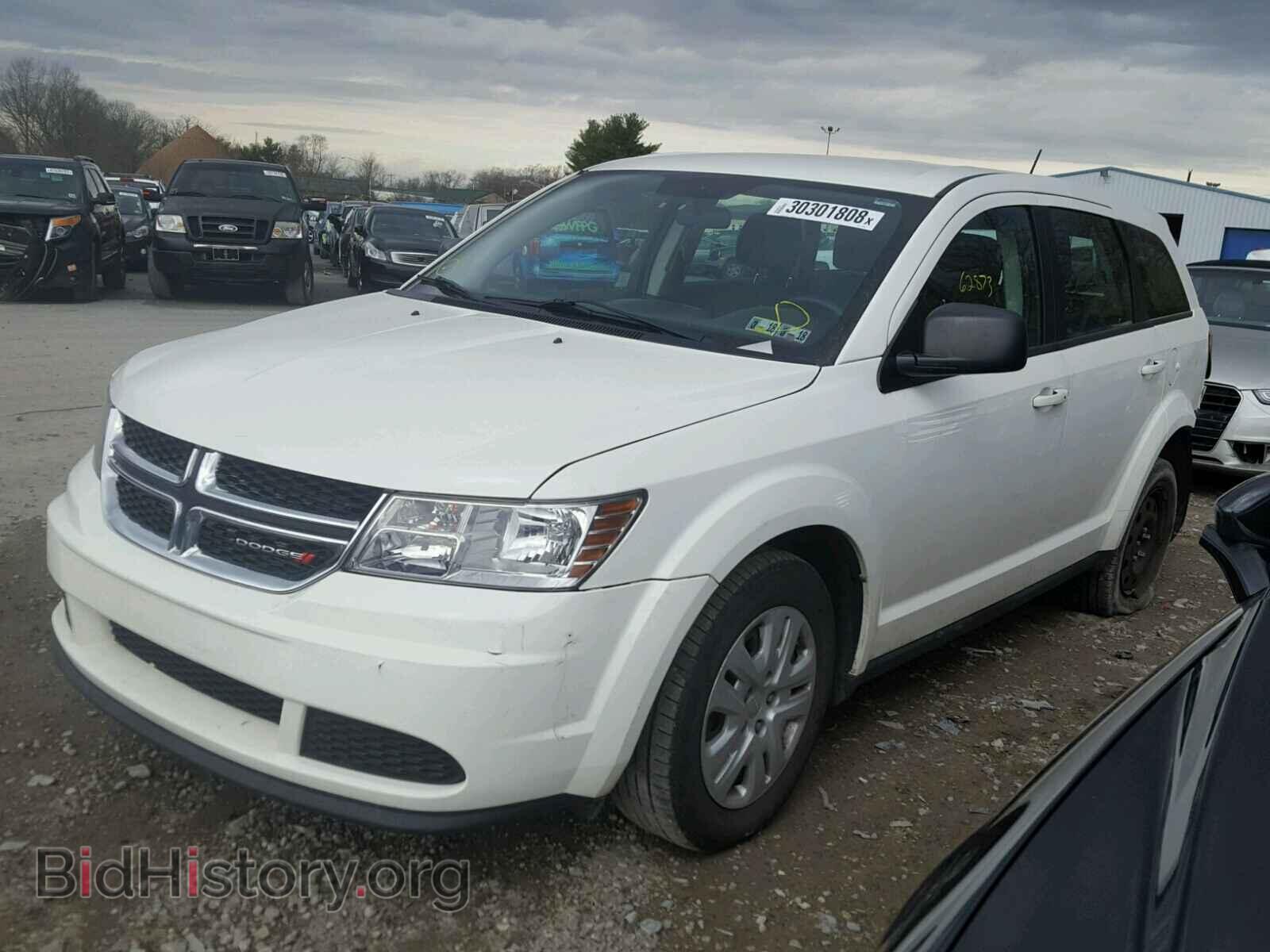 2014 DODGE JOURNEY - VIN: 3C4PDCAB5ET171101 - Фото 2