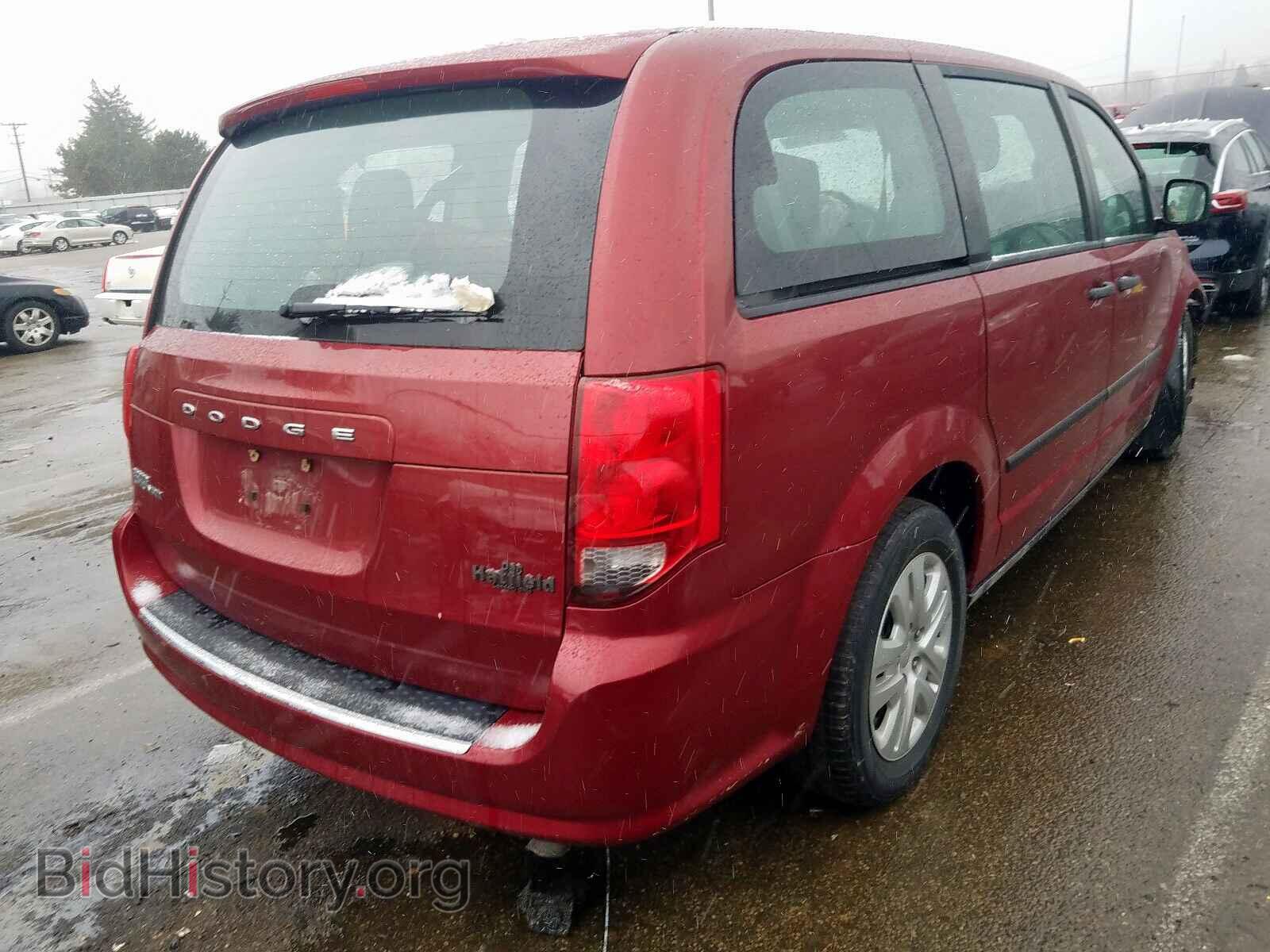 2016 DODGE CARAVAN - VIN: 2C4RDGBG4GR170067 - Фото 4
