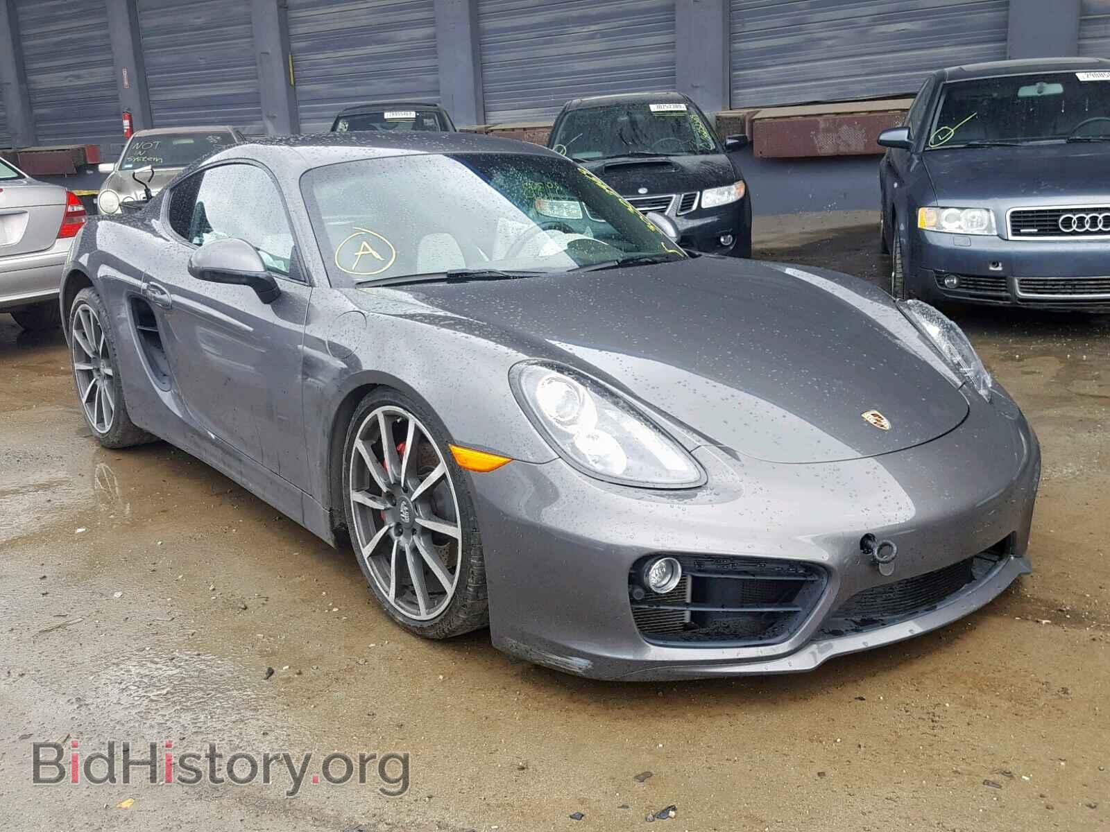 Фотография WP0AB2A84FK181308 - PORSCHE CAYMAN 2015